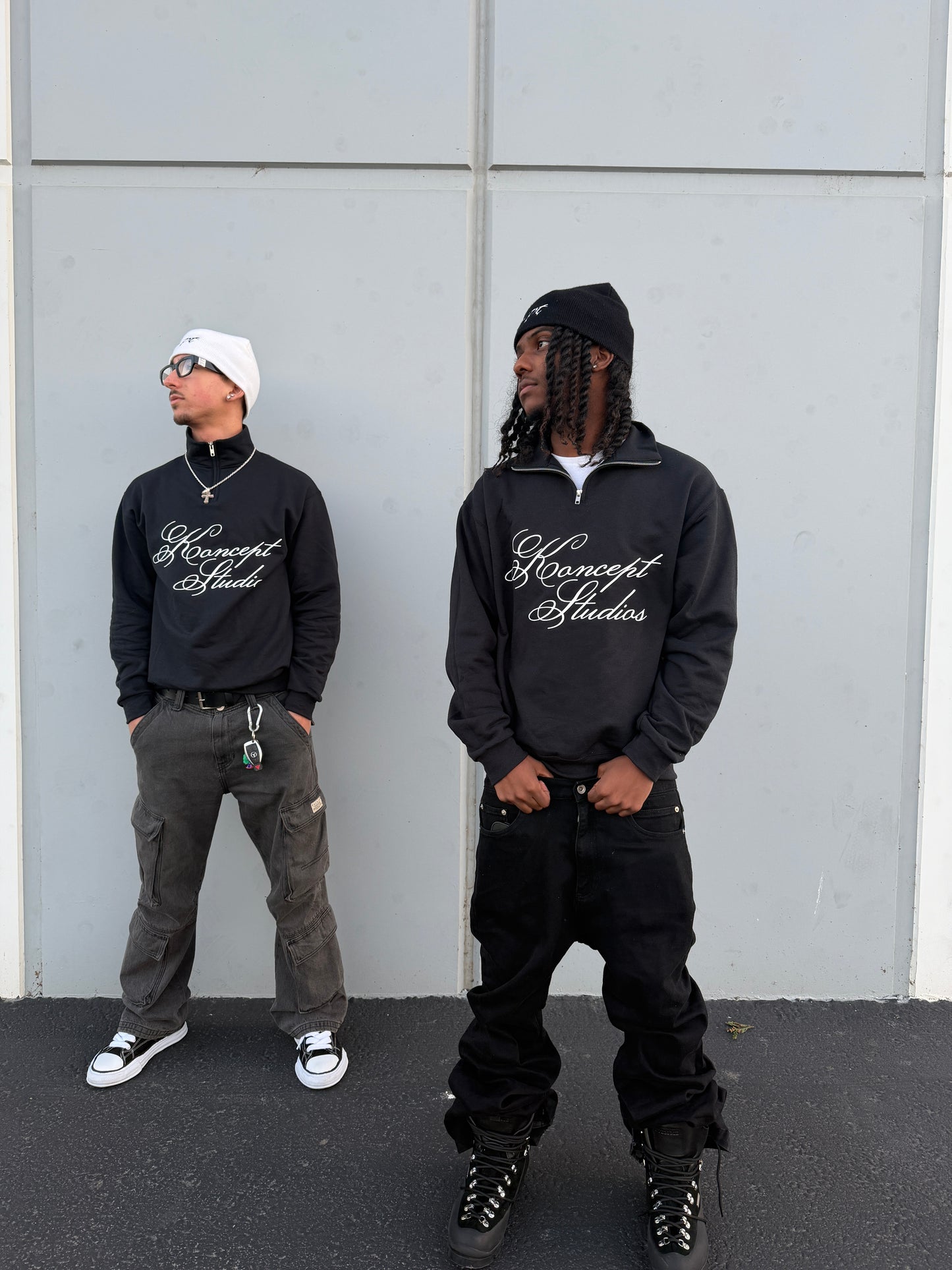 Script Logo Quarter Zip