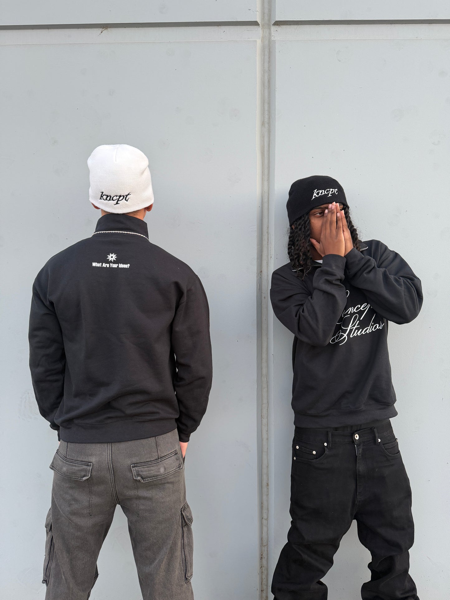 Script Logo Quarter Zip